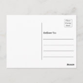 Hallo aus New York City Postkarte (Rückseite)