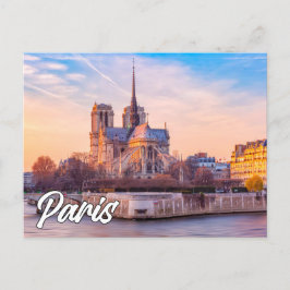 Hallo aus Paris, Frankreich Postkarte