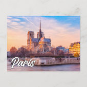 Hallo aus Paris, Frankreich Postkarte (Vorderseite)