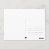 Hallo aus Polen Postkarte (Rückseite)