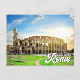 Hallo aus Rom, Italien Postkarte