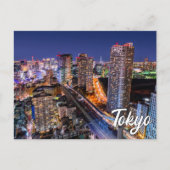 Hallo aus Tokio, Japan Postkarte (Vorderseite)