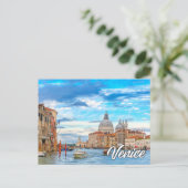 Hallo aus Venedig, Italien Postkarte (Stehend Vorderseite)