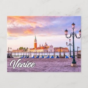 Hallo aus Venedig, Italien Postkarte