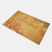Hallo Autumn Doormat Fußmatte (Schrägansicht)