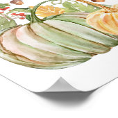 Hallo Autumn Print, Value Poster Paper (Matte) (Ecke)