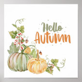 Hallo Autumn Print, Value Poster Paper (Matte) (Vorne)