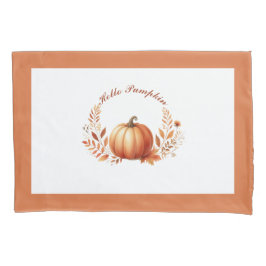 Hallo Autumn Pumpkin Duvet Cover. Kissenbezug