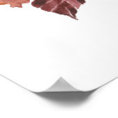 Hallo Autumn Pumpkin Poster (Ecke)