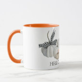 Hallo Autumn Pumpkin Tasse (Links)
