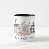Hallo Autumn Pumpkin Tasse (Zentrum)