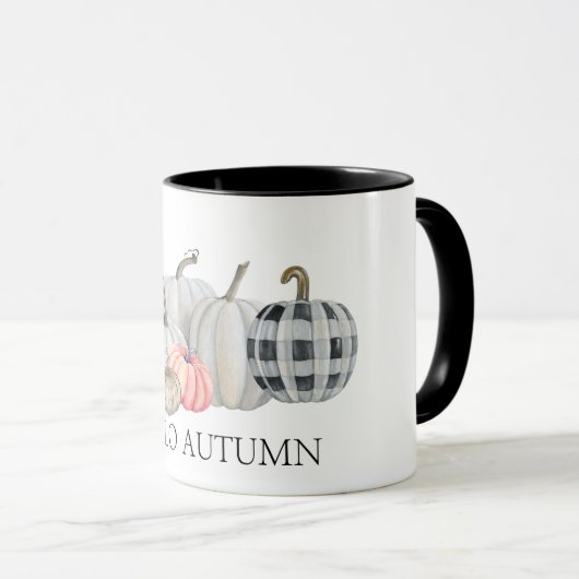 Hallo Autumn Pumpkin Tasse (VorderseiteRechts)