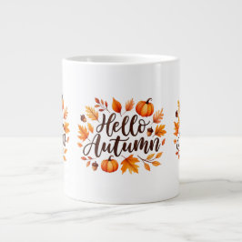 Hallo Autumn Skript Jumbo-Tasse