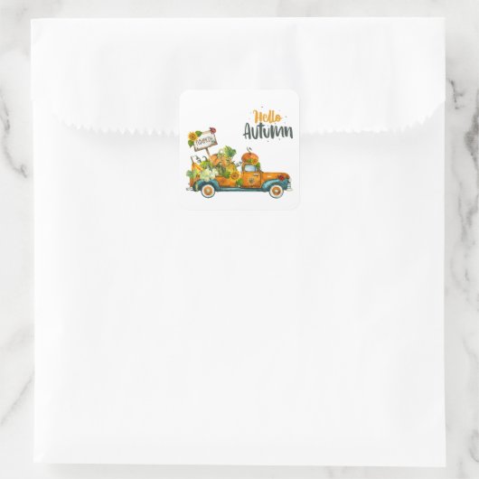 Hallo Autumn Stickers, Fall Stickers (Tasche)