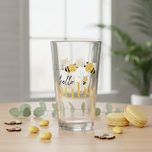 Hallo Baby Bee Dusche trinken Glas