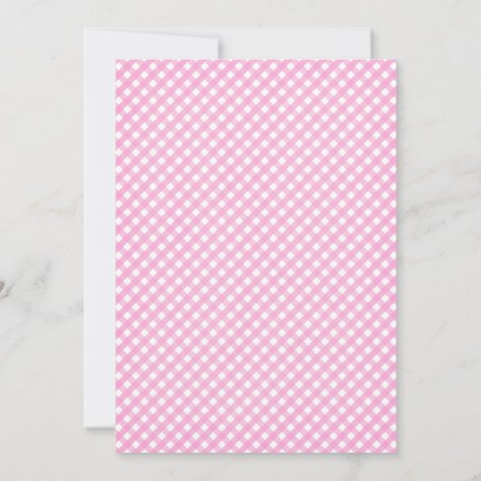 Hallo, Baby! Cactus Baby Shower oder Sip and See Einladung (Rückseite)