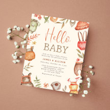 Hallo Baby Fall Boho Kleidung Baby Dusche