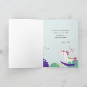 Hallo Baby Grußkarte Karte (Innenseite)