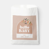 Hallo Baby individuelle Dusche Geschenktütchen (Vorderseite)