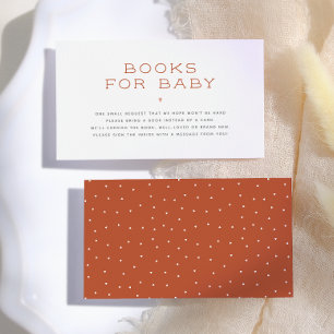 Hallo Baby Minimalistische skandinavische Bücher Begleitkarte