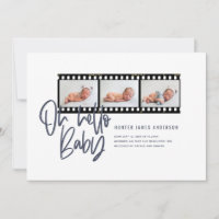 Hallo, Baby, moderne grafische Multifilm-Foto-Roll