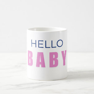 Hallo Baby Shower Tasse
