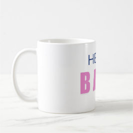 Hallo Baby Shower Tasse