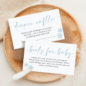 Hallo Baby Shower Windel Raffle Begleitkarte