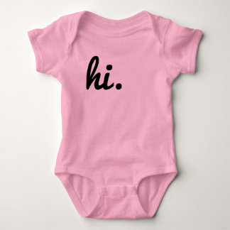 Hallo. Baby Strampler