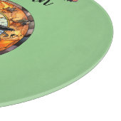 Hallo Beängstigend Hallowe'en Pumpkin Schneidebrett (Ecke)