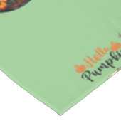 Hallo Beängstigend Hallowe'en Pumpkin Tischdecke (Schrägansicht)