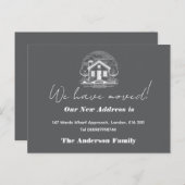 Hallo, bearbeitbar Wir sind neu im Nachbarschafts- Postkarte (Vorne/Hinten)