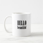 Hallo Beautiful Kaffeetasse (Links)