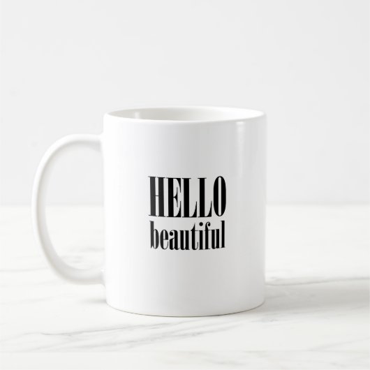 Hallo Beautiful Kaffeetasse (Links)