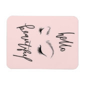 Hallo Beautiful Magnet (Horizontal)