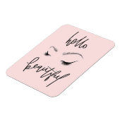 Hallo Beautiful Magnet (Linke Seite)