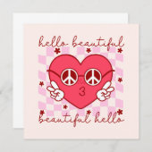 Hallo Beautiful | Niedlich und herzlich (Vorne/Hinten)