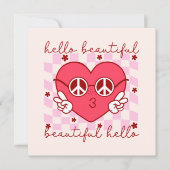 Hallo Beautiful | Niedlich und herzlich (Vorderseite)