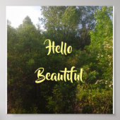 Hallo Beautiful Poster (Vorne)