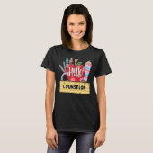 Hallo Berater Apple Lehrer T-Shirt (Vorne ganz)