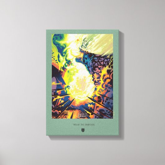 Hallo, Big Brother Leinwanddruck (Vorderseite)
