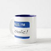 Hallo, bin ich katholische Tasse (Vorderseite Links)