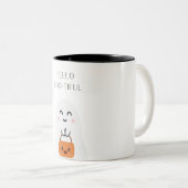 Hallo BOO-TIFUL Zweifarbige Tasse (VorderseiteRechts)