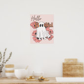 Hallo BOOtiful Halloween Wall Art Poster (Küche)