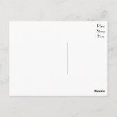 Hallo Boston Terrier Puppy Dog Grußkarte Postkarte (Rückseite)