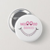 Hallo Braces Pink Button (Vorne & Hinten)