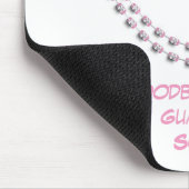 Hallo Braces Pink Orthodontist Geschenk des Patien Mousepad (Ecke)