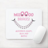 Hallo Braces Pink Orthodontist Geschenk des Patien Mousepad (Mit Mouse)