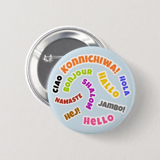 Hallo Button (Vorne & Hinten)