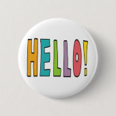 Hallo! Button (Vorderseite)